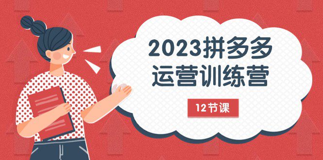 2023拼多多运营训练营：流量底层逻辑，免费+付费流量玩法（12节课）-创业猫