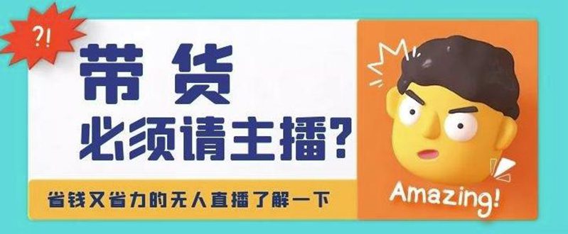 （4312期）淘宝无人直播带货0基础教程，手把手教你无人直播，省钱又省力-创业猫