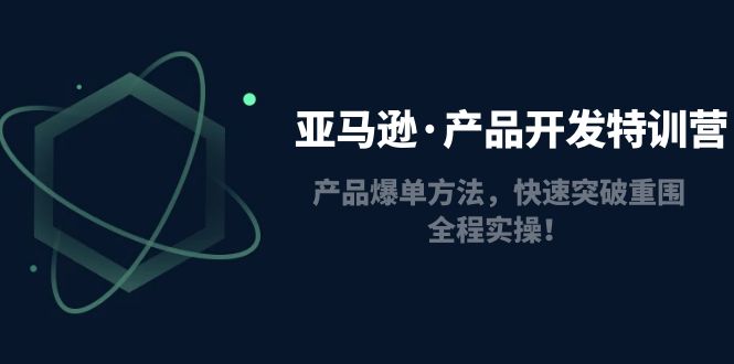 （4882期）亚马逊·产品开发特训营：产品爆单方法，快速突破重围，全程实操！-创业猫