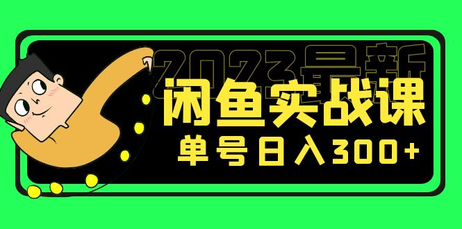 （5117期）花599买的闲鱼项目：2023最新闲鱼实战课，单号日入300+（7节课）-创业猫