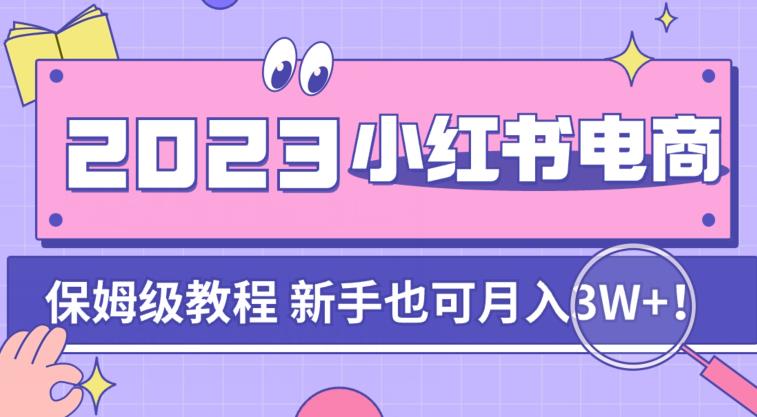 阿本小红书电商陪跑营4.0，带大家从0到1把小红书做起来-创业猫