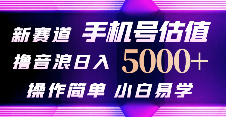 （10154期）抖音不出境直播【手机号估值】最新撸音浪，日入5000+，简单易学，适合…-创业猫