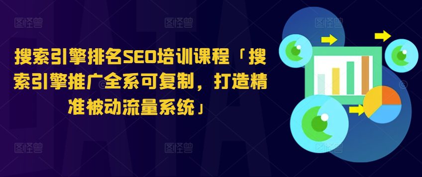 搜索引擎排名SEO培训课程「搜索引擎推广全系可复制，打造精准被动流量系统」-创业猫