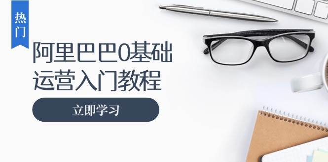 阿里巴巴运营零基础入门教程：涵盖开店、运营、推广，快速成为电商高手-创业猫